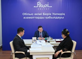 Берік Уәли Аягөз ауданының тұрғындарын қабылдап, өзекті мәселелерін тыңдады