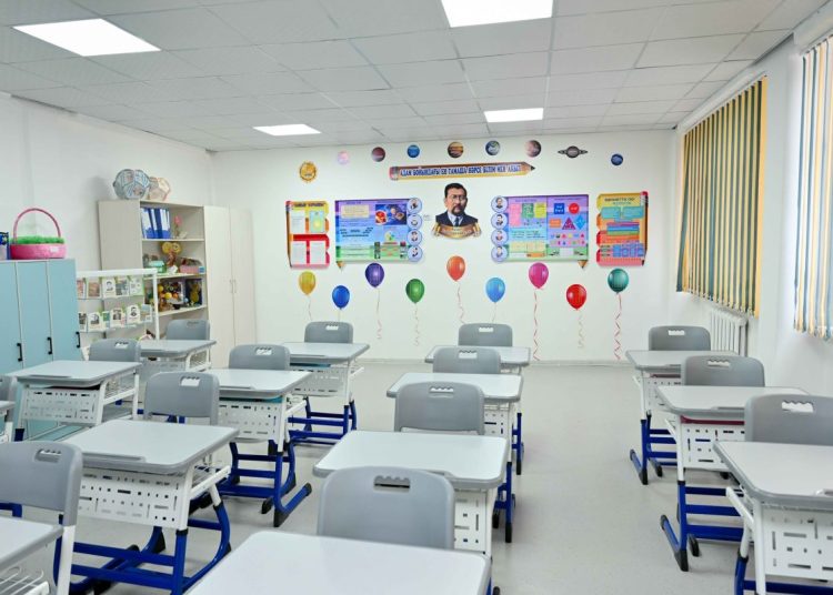 Қызылқия мектебі күрделі жөндеуден өтіп, заманауи кейіпке енді