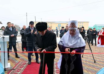 Алғабаста 110 адамға арналған жаңа спорт кешені іске қосылды