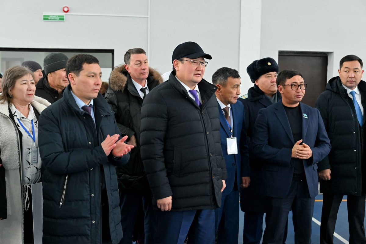 Алғабаста 110 адамға арналған жаңа спорт кешені іске қосылды