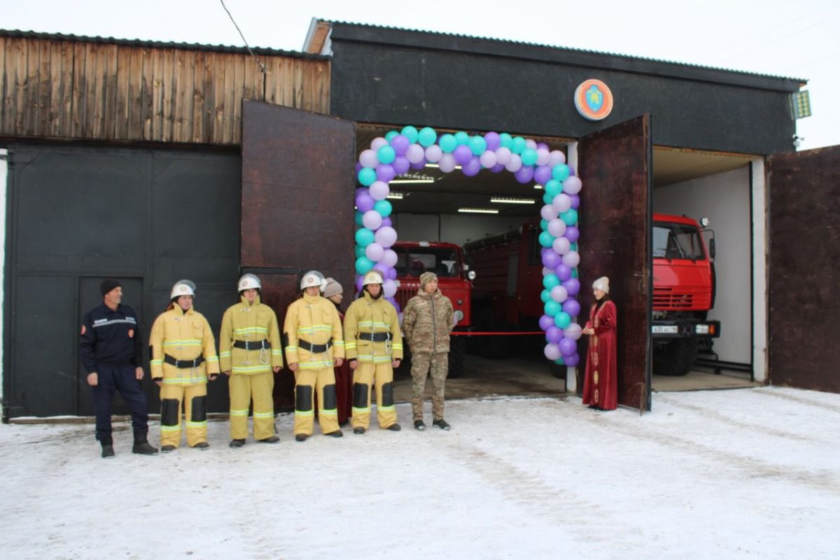Дмитриевка ауылында өрт сөндіру пункті ашылып, ауылдар қауіпсіздігі күшейді