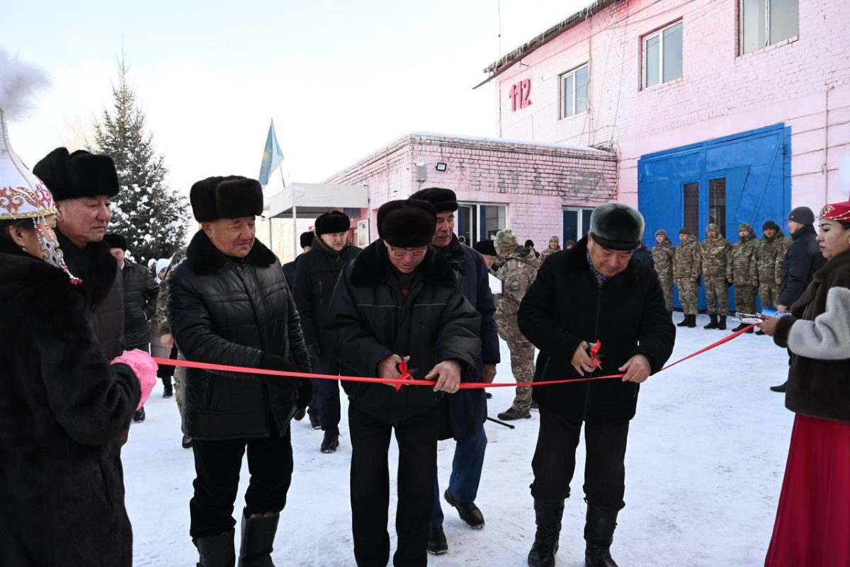 Дмитриевка ауылында өрт сөндіру пункті ашылып, ауылдар қауіпсіздігі күшейді