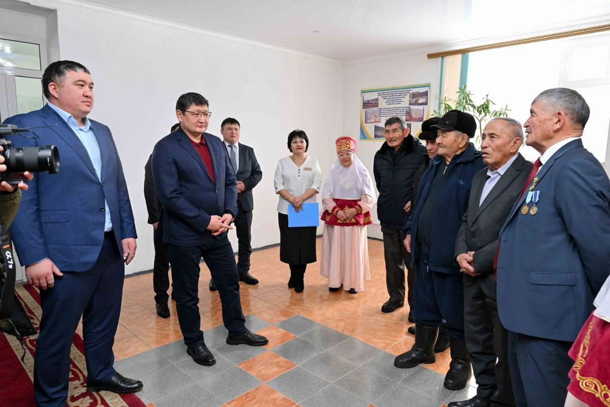 Берік Уәли Шынқожа ауылындағы әлеуметтік нысандарды аралады