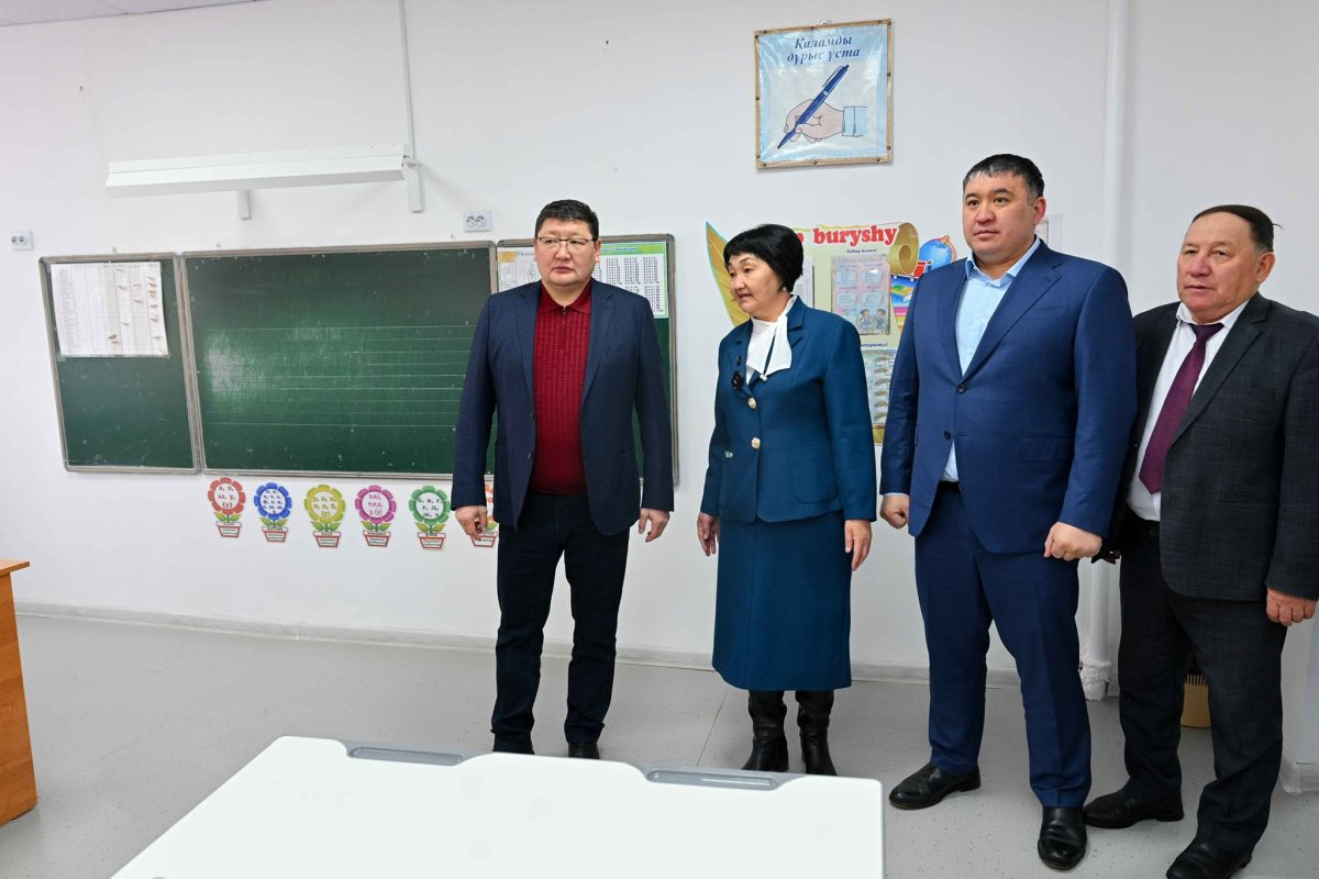 Қызылқия мектебі күрделі жөндеуден өтіп, заманауи кейіпке енді