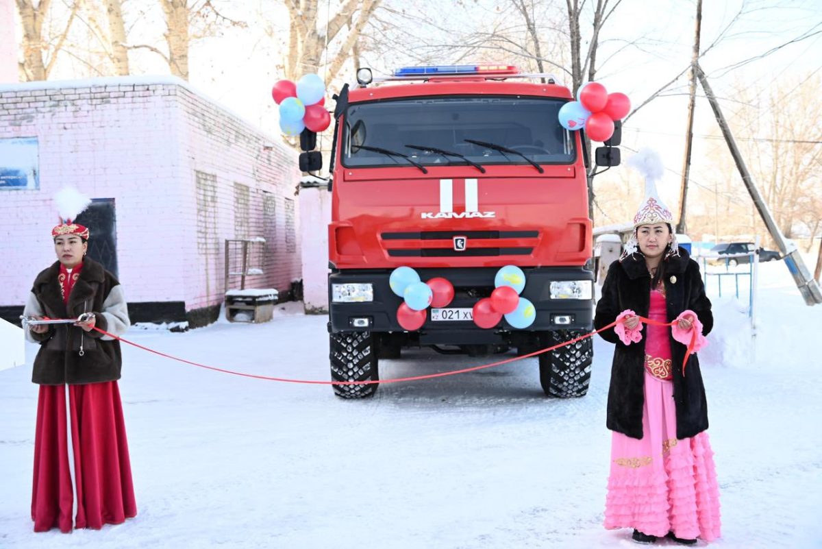Дмитриевка ауылында өрт сөндіру пункті ашылып, ауылдар қауіпсіздігі күшейді