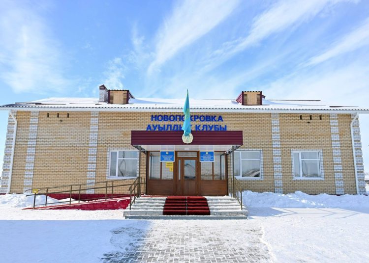 Камышенкада 100 орындық жаңа клуб есігін айқара ашты