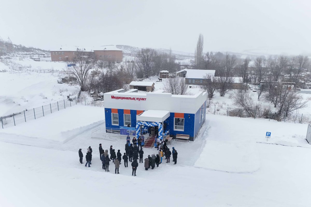 Ер-Қабанбайға жаңа медпункт ашылып, ауыл алғаш рет таза ауыз суға қол жеткізді
