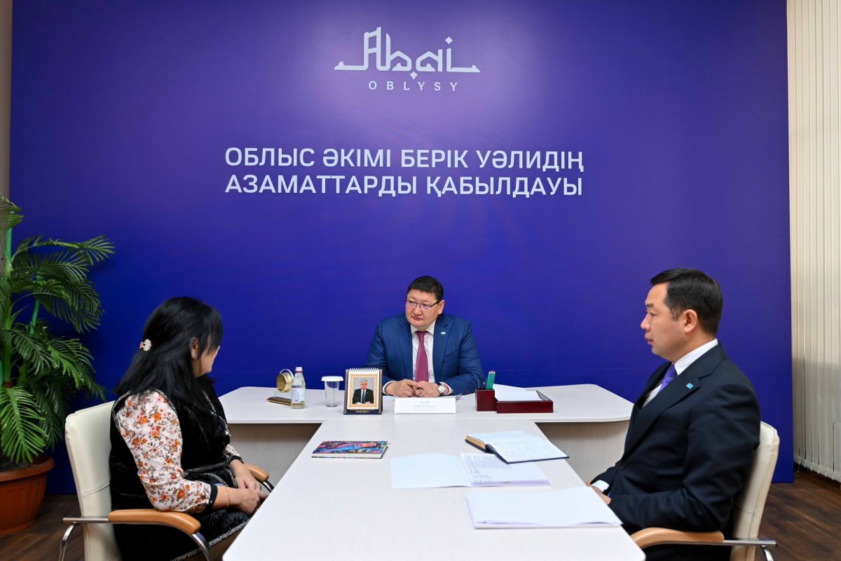 Тұрғындар түйткілін тыңдаған Берік Уәли қала басшылығына нақты тапсырма жүктеді