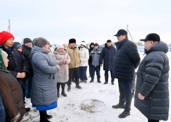 Шағанға 19 шақырым су желісі тартылды: кент алғаш рет орталық ауыз сумен қамтылды