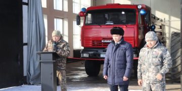 Көкжайықтан Қарабасқа дейін: екі ауданда жаңа өрт сөндіру бекеттері іске қосылды