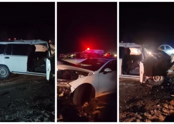 16 желтоқсан күні жантүршігерлік жол апатынан үш адам қаза тапты (видео)