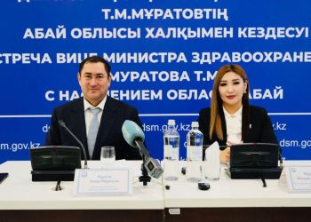Денсаулық сақтау вице-министрі Абай облысындағы медицина саласының жағдайымен танысты