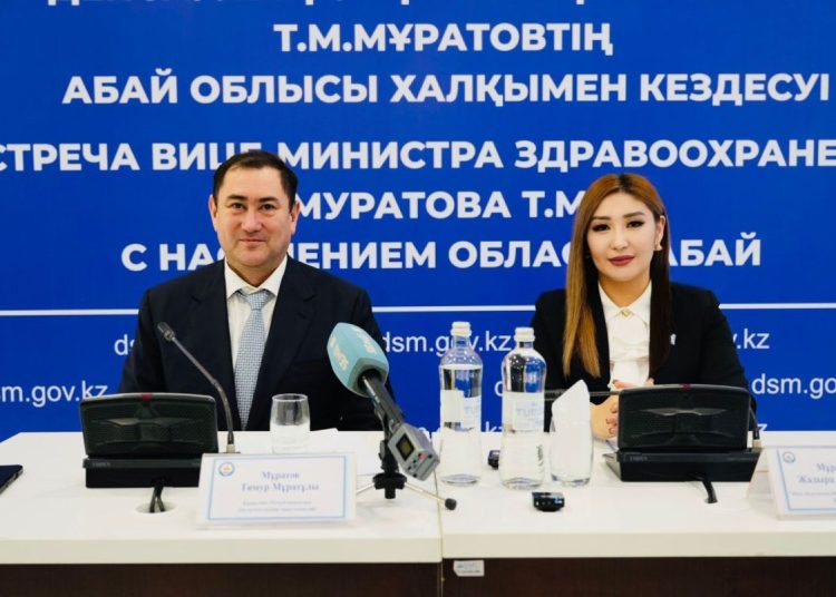 Денсаулық сақтау вице-министрі Абай облысындағы медицина саласының жағдайымен танысты