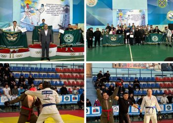 Шекарашылар арасындағы қоян-қолтық ұрыс біріншілігі жоғары деңгейде өтті