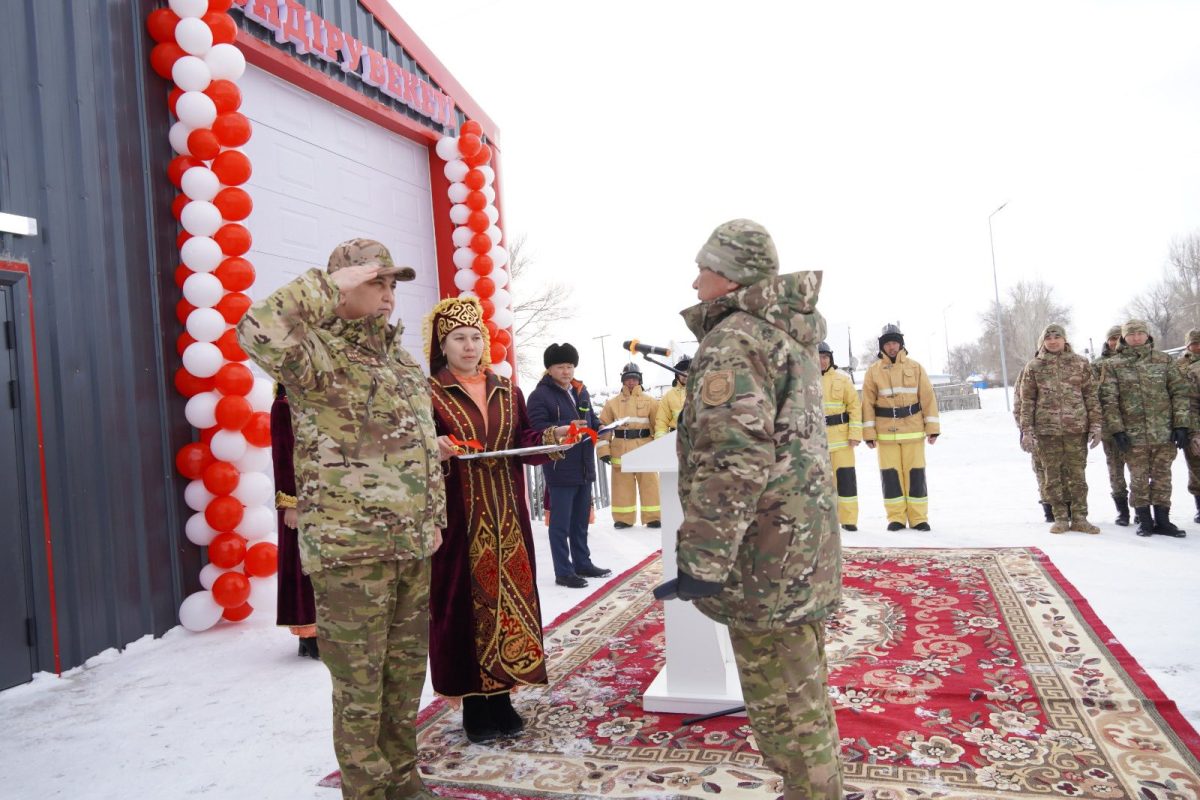 Шолпанда жаңа өрт сөндіру бекеті іске қосылды