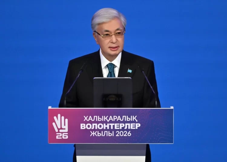 Тоқаев: Ерікті болу – игі істер жасау, жақсылық істеп, басқаға үлгі көрсету