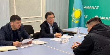 Нұртай Сабильянов Аягөз тұрғындарын жеке мәселелері бойынша қабылдады
