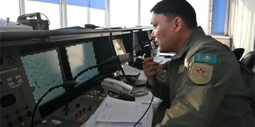 Абай гарнизонында жоспарлы оқу-жаттығу ұшулары өтті