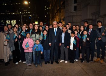 Мемлекет басшысы Вашингтонда отандастарымызбен кездесті