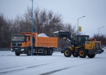 Абай облысында қар тазалау және шығару жұмыстары тұрақты жүргізілуде