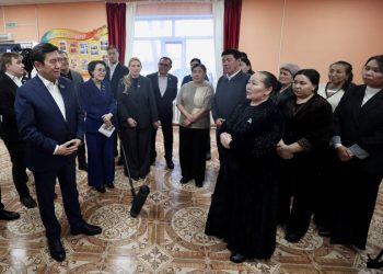 Гагарин ауылының тұрғындары Конституциядағы өзгерістерді талқылады