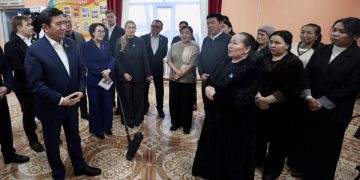 Гагарин ауылының тұрғындары Конституциядағы өзгерістерді талқылады