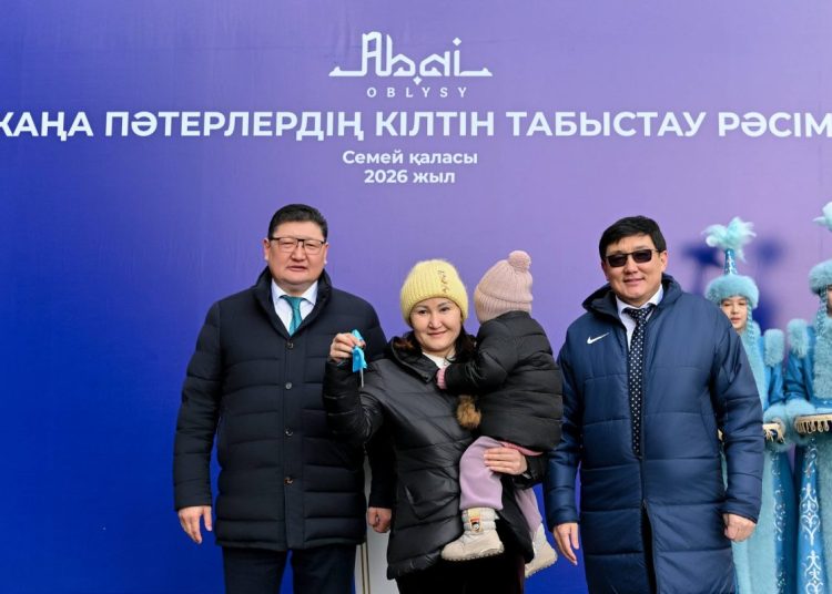 Семейде 30-ға жуық отбасы баспаналы болды