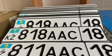 Абай облысында автокөлік иелері көлікті сатқанда мемлекеттік нөмірлерін жиі сақтап қалуда