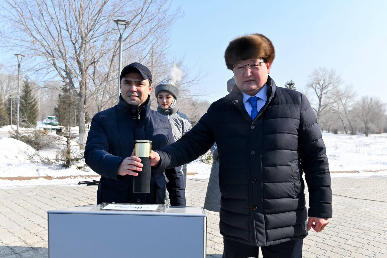 «Абайға құрмет»: Семейде Рәміздер алаңының құрылысы басталды