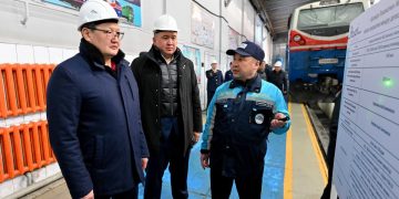 Аягөздегі локомотив депосының жұмысы назарға алынды