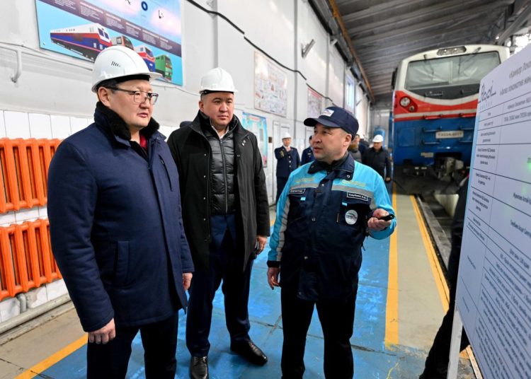 Аягөздегі локомотив депосының жұмысы назарға алынды