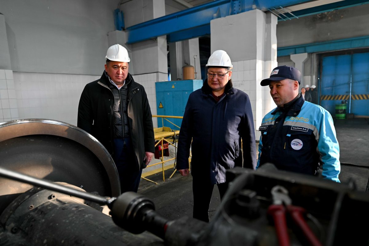 Аягөздегі локомотив депосының жұмысы назарға алынды