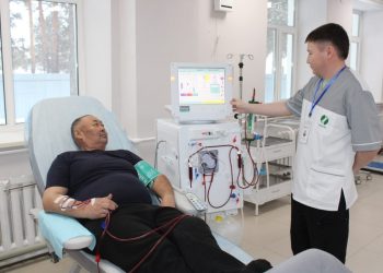 Бородулихада науқастарға қолайлы жаңа гемодиализ орталығы іске қосылды