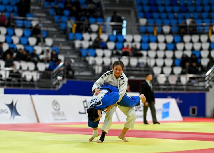 Семейде елдің таңдаулы дзюдошылары «ABAI OPEN» турнирінде күш сынасып жатыр