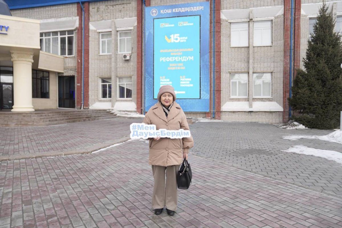 Семейде #МенДауысБердім челленджі басталды