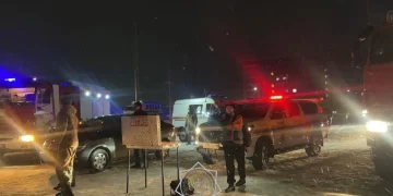 Семейдегі «Бала Парк» орталығы өртеніп, 6 адам медициналық көмекке жүгінді