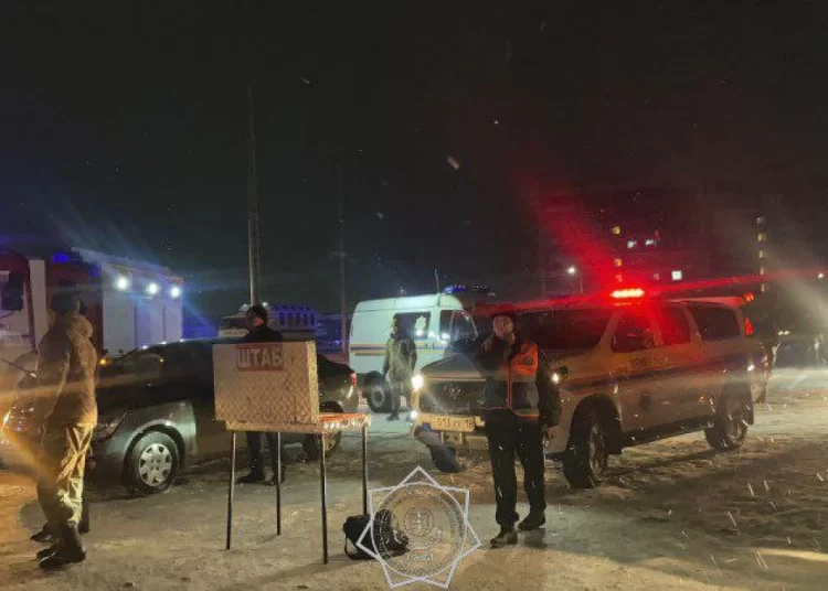 Семейдегі «Бала Парк» орталығы өртеніп, 6 адам медициналық көмекке жүгінді