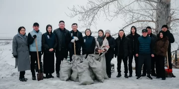 Абай жастары Тазару күнінде игі бастамаларды іске асырды