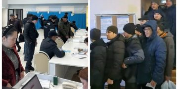 Үш облыста сайлау учаскелерінде ұзын кезек пайда болды