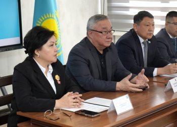 Коалиция мүшелері «IT және жаңа технологиялар колледжі» ұжымымен референдумды қолдау мәселесі бойынша кездесу өткізді