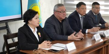 Коалиция мүшелері «IT және жаңа технологиялар колледжі» ұжымымен референдумды қолдау мәселесі бойынша кездесу өткізді