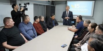 АБАЙ ОБЛЫСЫНДА «ARAI EAST FOOD» КӘСІПОРНЫ ҰЖЫМЫМЕН КОНСТИТУЦИЯ ЖОБАСЫ ТАЛҚЫЛАНДЫ