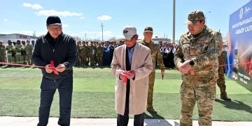 Ақсуат ауданының Қызыл кесік ауылында өрт сөндіру бекеті ашылды