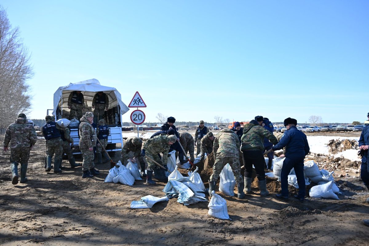 Бозталдағы жағдай бақылауда, тұрғын үйлерге су қаупі жоқ