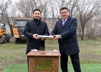 «Абайға құрмет»: Семейде жаңа спорт кешенінің іргетасы қаланды