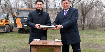 «Абайға құрмет»: Семейде жаңа спорт кешенінің іргетасы қаланды