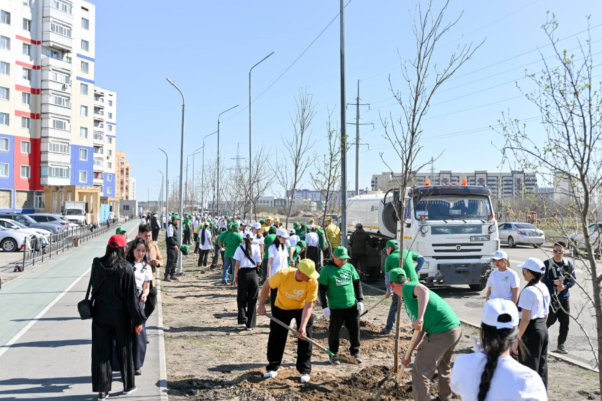 Абай облысында «Таза Қазақстан» бағдарламасы аясындағы телекөпірге 5 мыңнан астам тұрғын қатысты