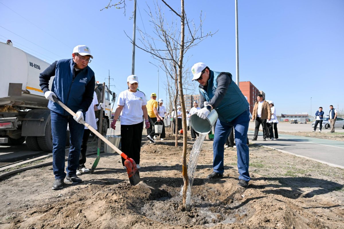 Абай облысында «Таза Қазақстан» бағдарламасы аясындағы телекөпірге 5 мыңнан астам тұрғын қатысты