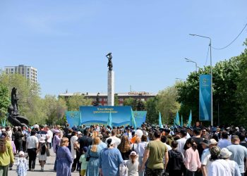 Абай облысында Жеңіс күні кең көлемде атап өтілуде