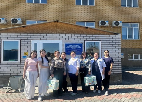Жүректерді біріктірген ізгілік: паллиативтік көмек және мейіргерлік күтім ауруханасына сапар